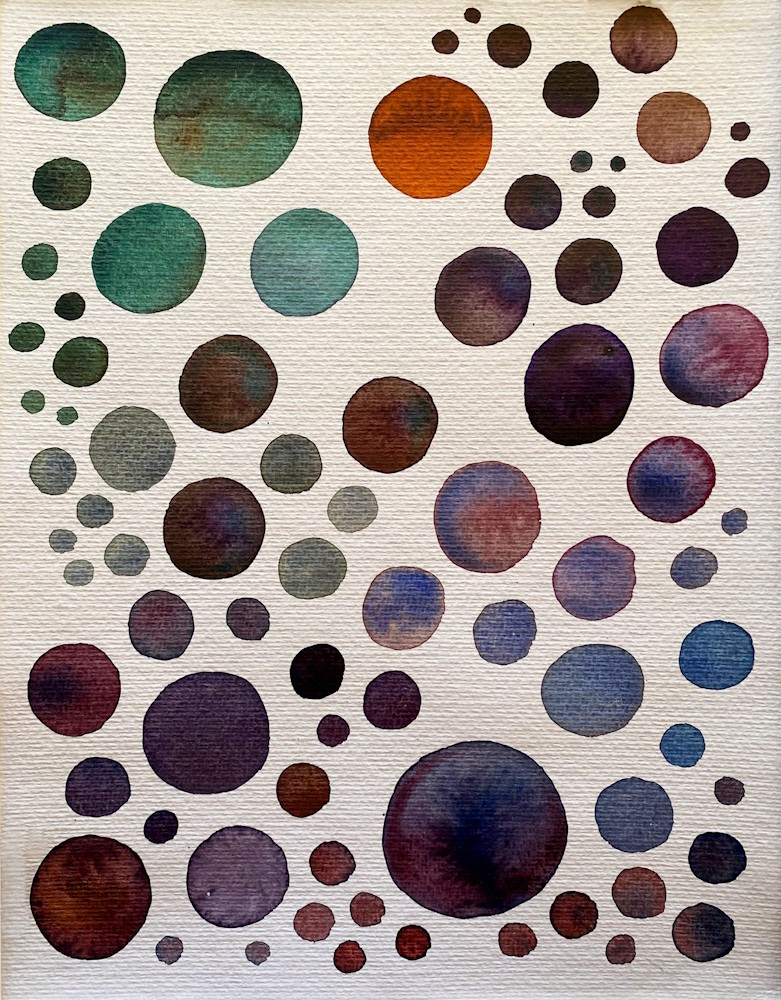 The Clearing 6, Watercolour The Clearing 6