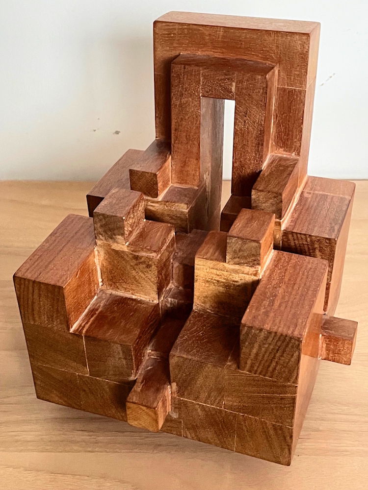 Chair on Chair Split Twice, Teak, Terence Hammill